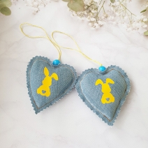 Denim hearts Rabbit