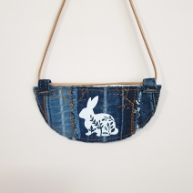 Upcycled Denim necklace