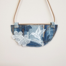 Recycled Denim necklace