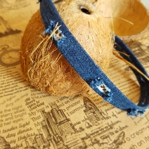 Denim Choker