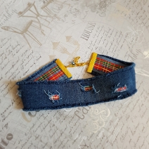 Denim Choker