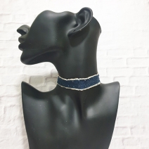 Denim Choker